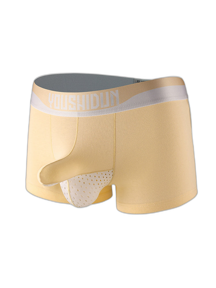 3 Pack Men's Comfy Cotton Dual Pouch Underwear