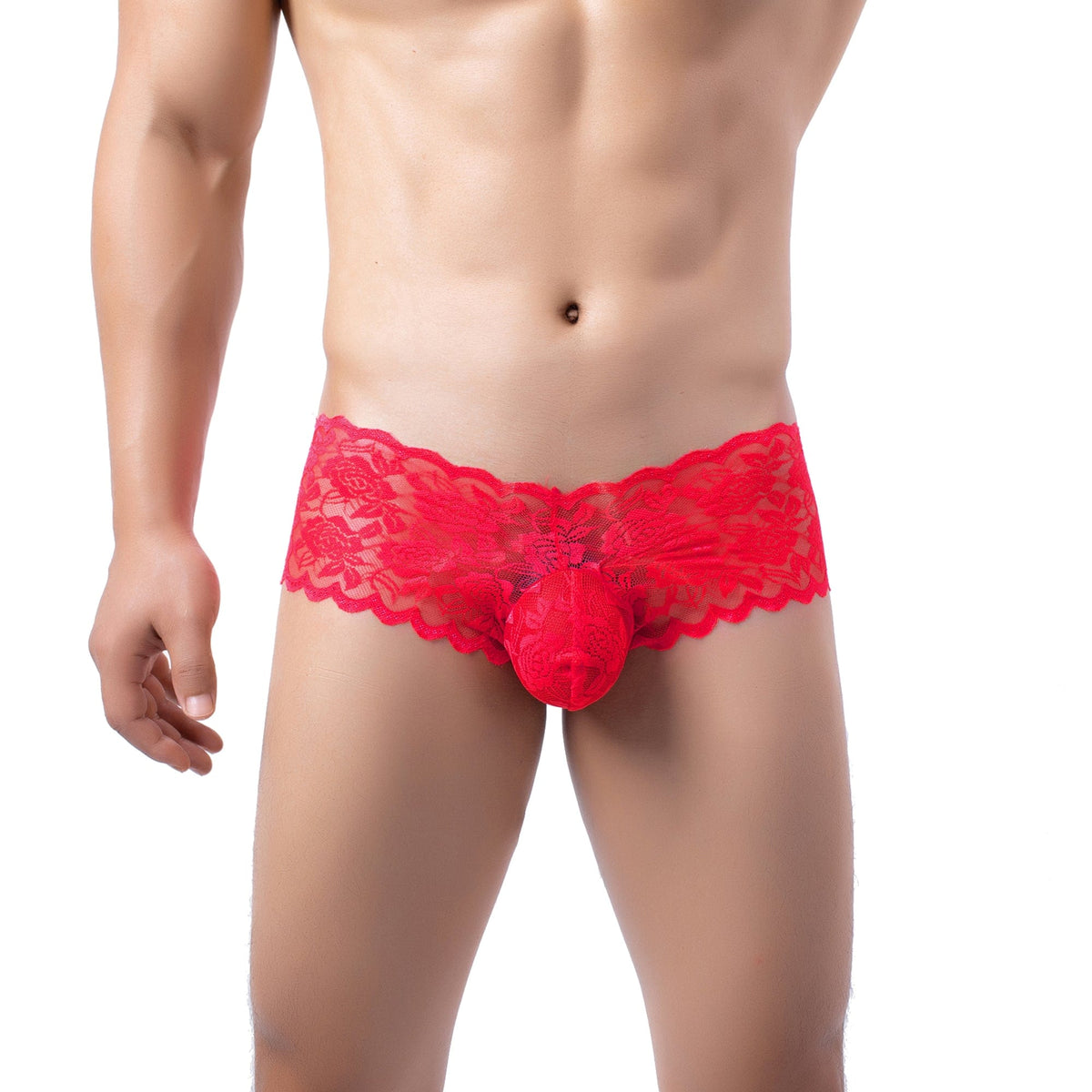 Cheeky Floral Lace Briefs
