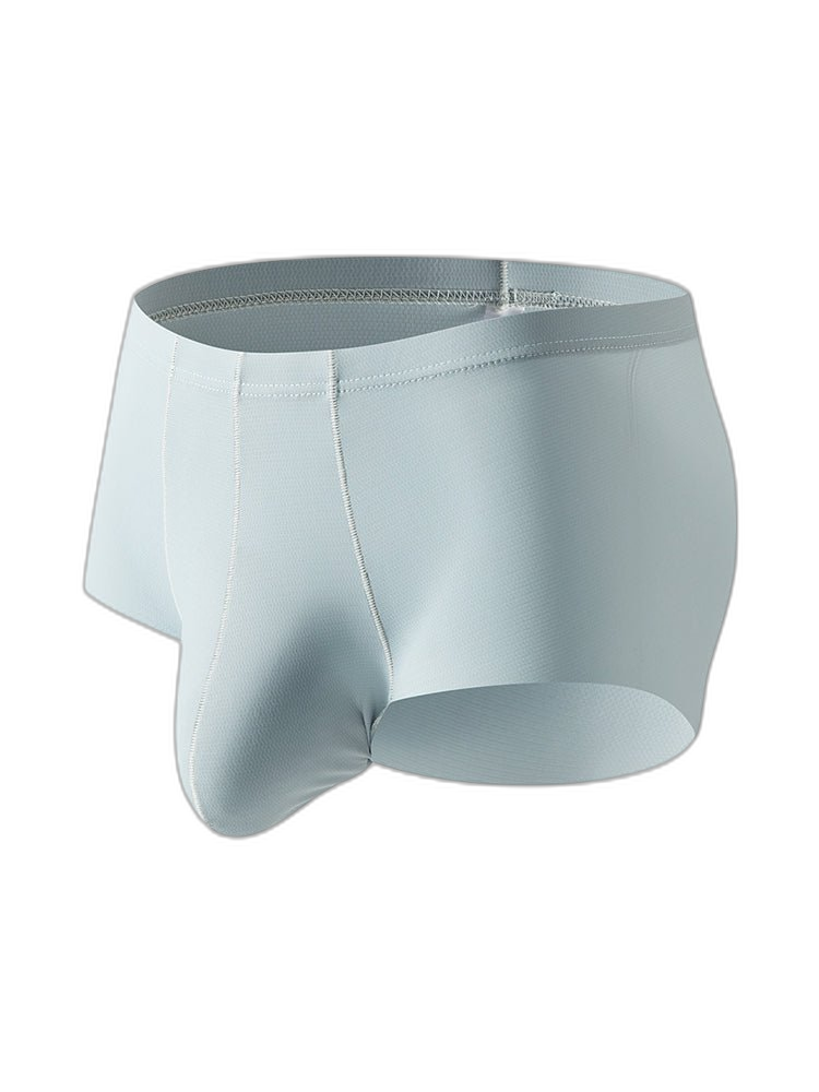 3 Pack Men's Contoured Pouch Seamless Trunks