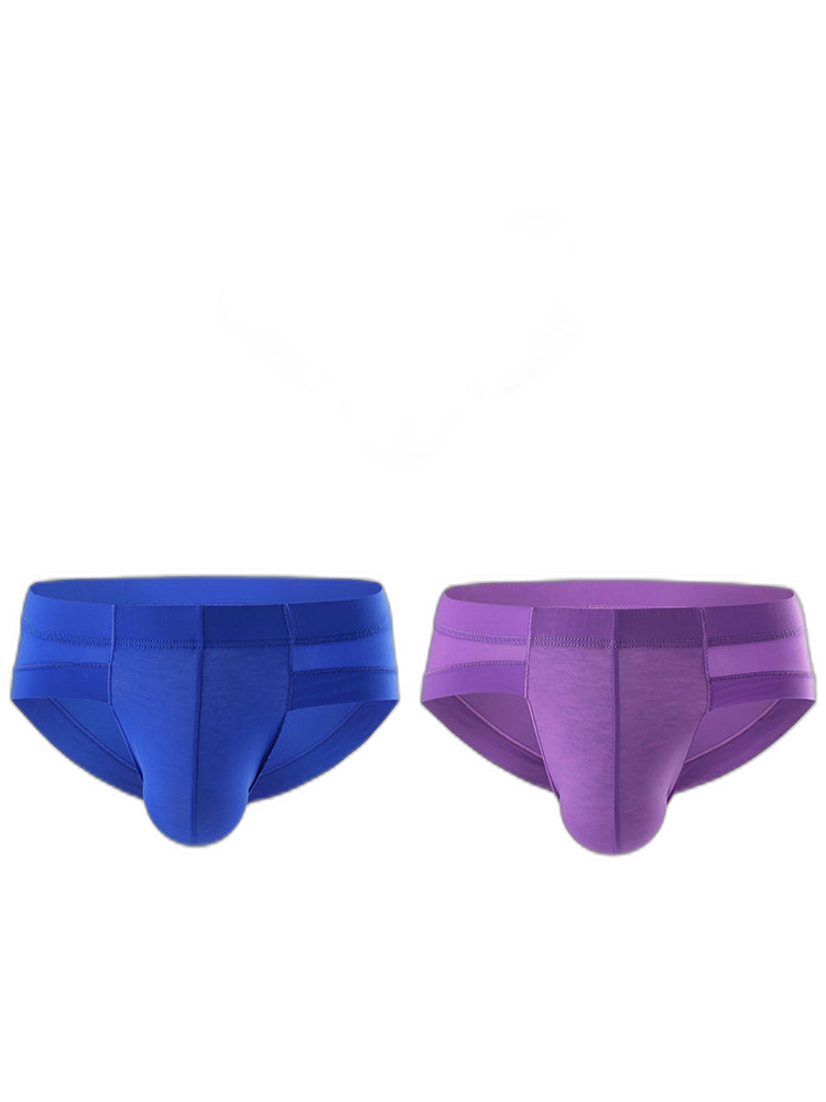 3 Pack Summer Men's Brief With Support Pouch