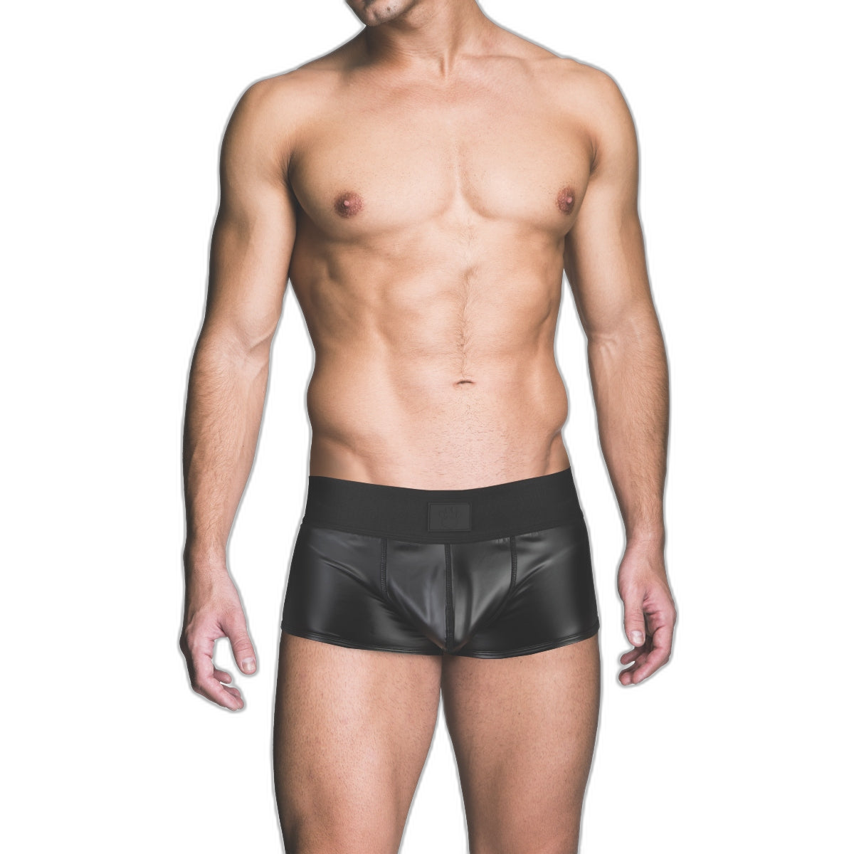 Prowler RED Wetlook Ass-less Trunk Black