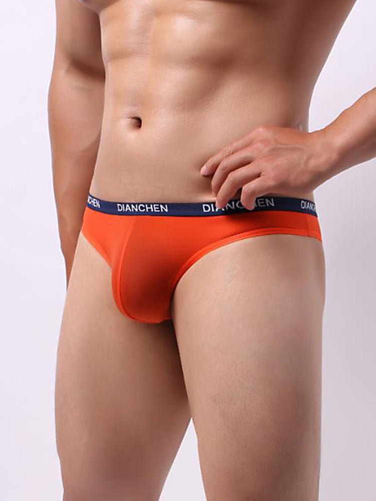 4 Pack Men's Sexy Comfortable Ice Silk Breathable Thong