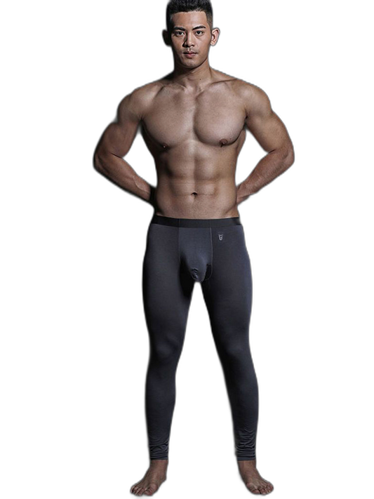 Two-in-one Antibacterial Inner Crotch Long Johns Underwear