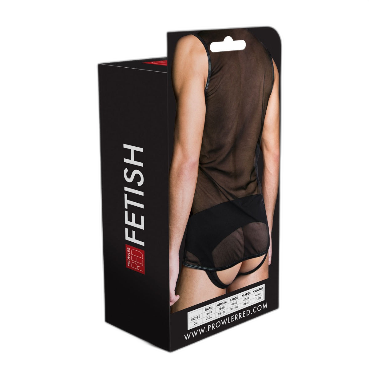 Prowler RED Mesh Vest Black