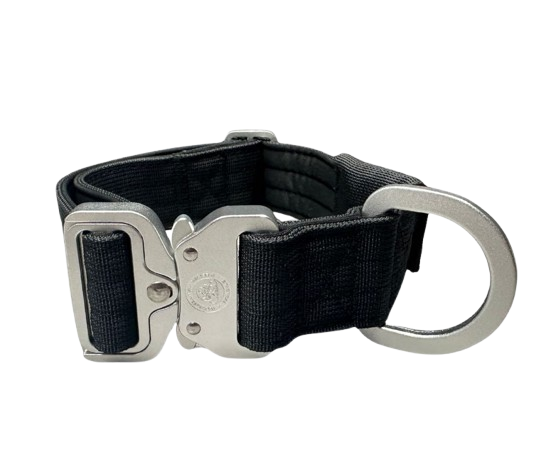 4cm Tactical Tracker Collar Midnight Black