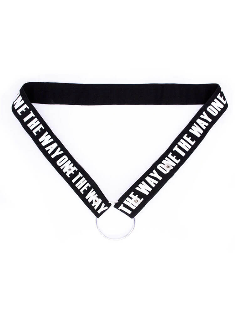 Men's Chastity Lock Elastic Auxiliary Belt