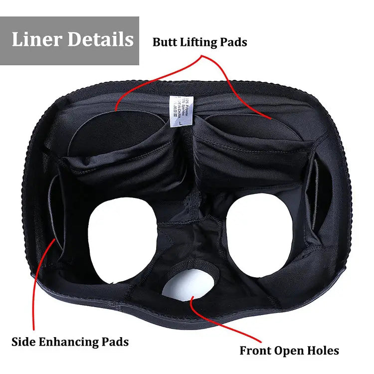 Men‘s Breathable Butt Lift Underwear BodyBuilding Boxer