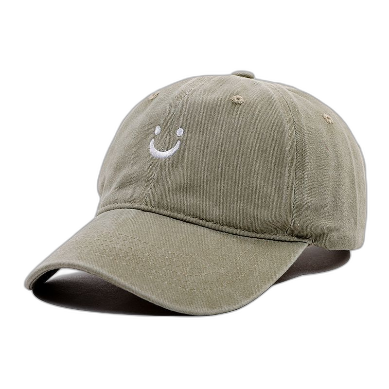 Distressed Smiley Cap