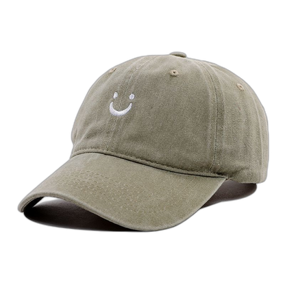 Distressed Smiley Cap