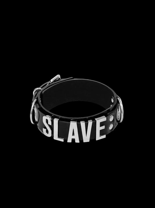 Custom Alphabet Silicone Collar