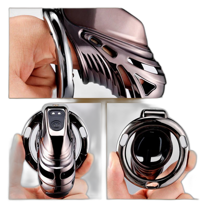 App Controlled Shock Chastity Cage And Key Box Bundle