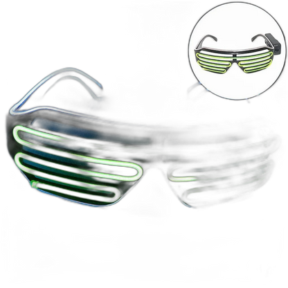 Neon Tube Glasses