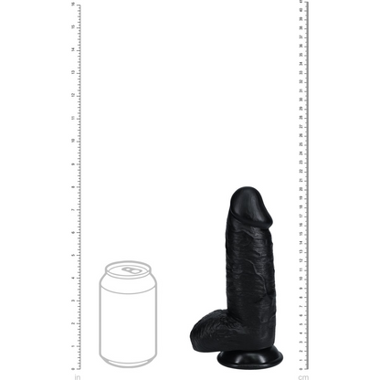 RealRock Extra Thick Realistic Dildo with Balls 8 Inch