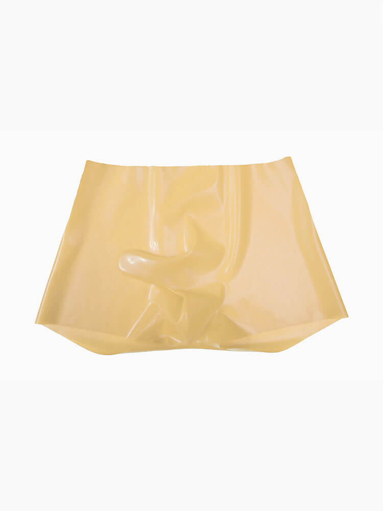 Men's Tight Latex Bullet-Separated Boxer Briefs