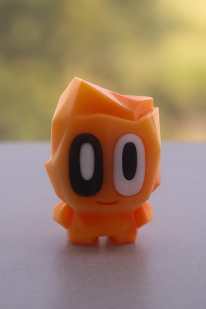 3D Printed Pet Blob Rock - Fun Desk Toy, Keychain, or Gift!  Collect 'em All!