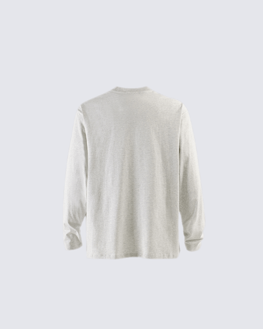 New Style Character Printed T-Shirt Long Sleeves