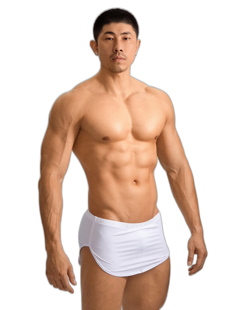 Men's Detachable Ice Silk Underwear Home Pants
