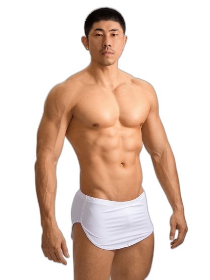 Men's Detachable Ice Silk Underwear Home Pants