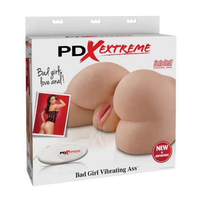 PDX Extreme Bad Girl Vibrating Ass - Light