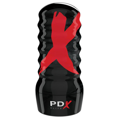 PDX Elite Air Tight Anal Stroker - Light/Black