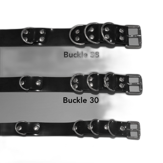 Multi-D Buckle Style Silicone Collar