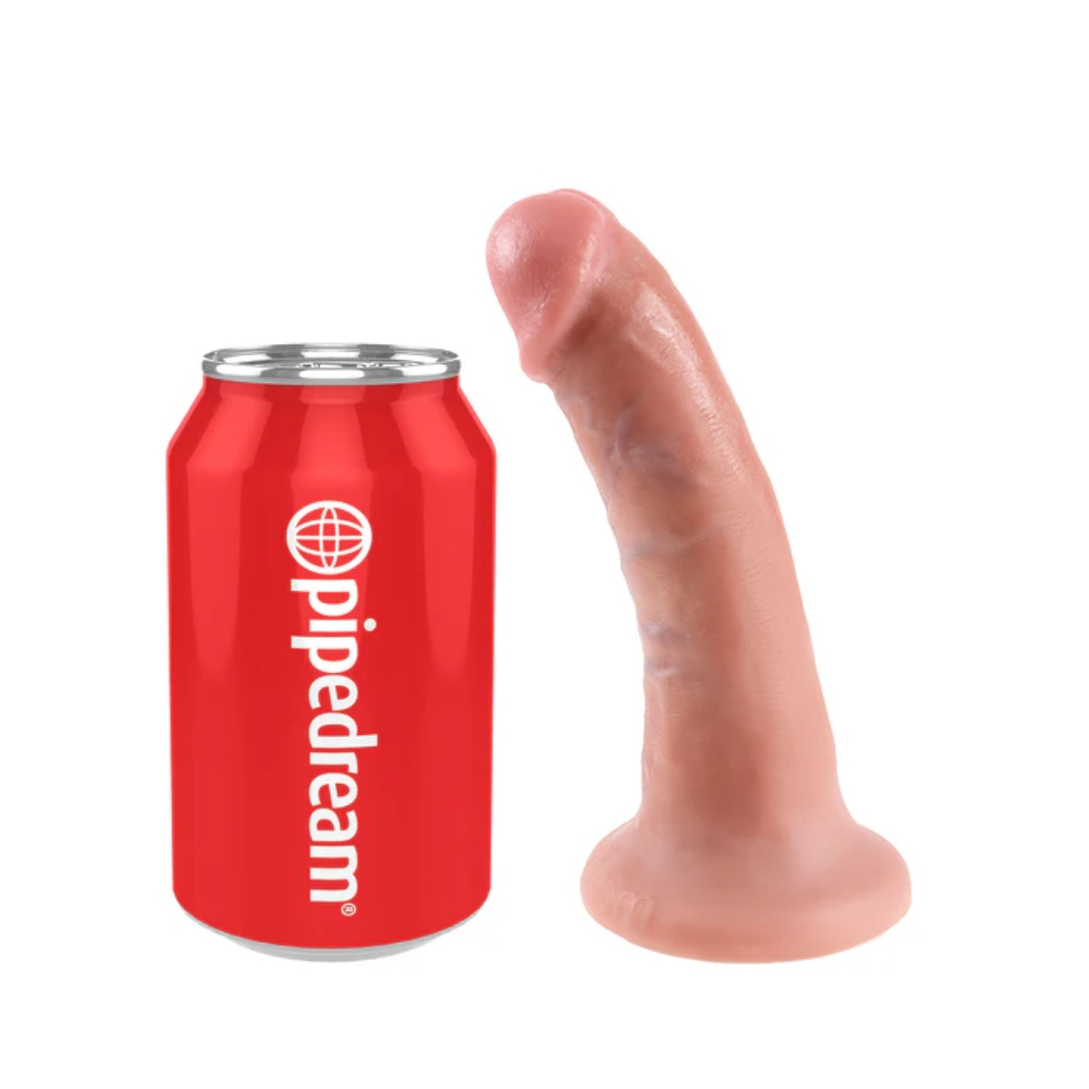King Cock 6Inch Cock - Light