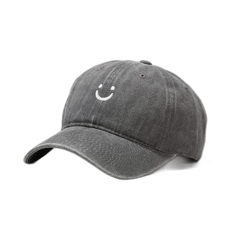 Distressed Smiley Cap
