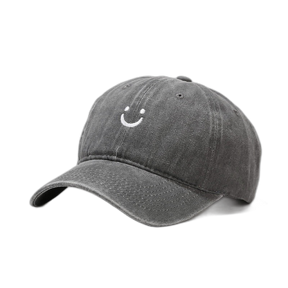 Distressed Smiley Cap