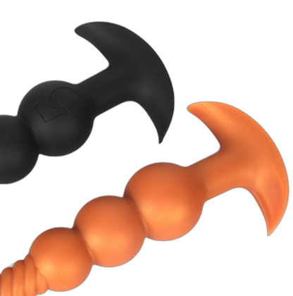Rama - Silicone Anal Beads  - 3 Anal Balls With Tail - Anal Trainer
