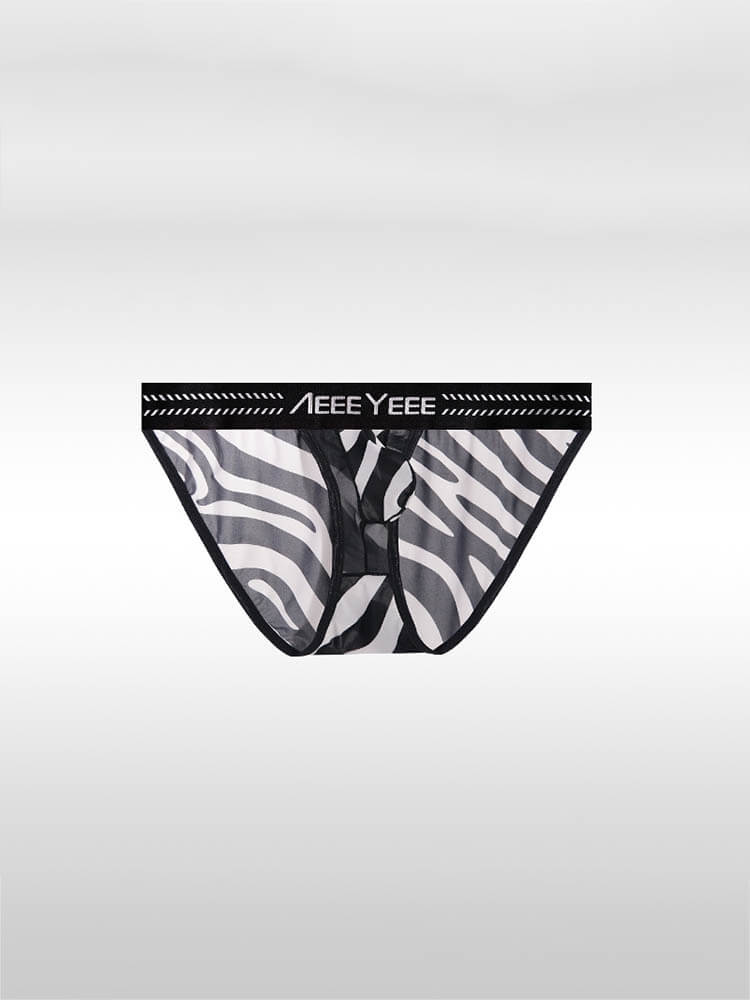Men's Ultra-Thin Printed Full Coverage Briefs