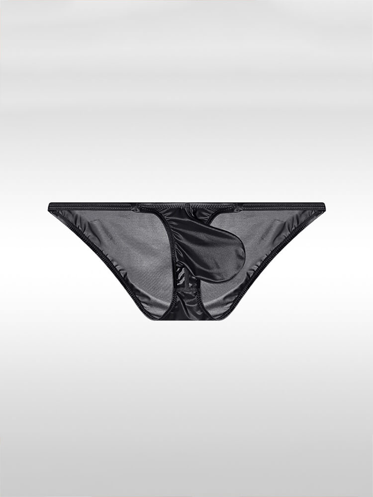 Men's Sexy Low-Rise Ultra-Thin Large Pouch Briefs