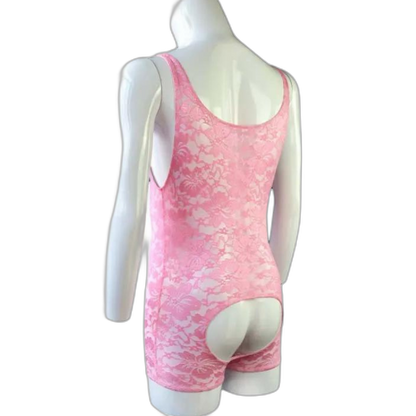 'Slutty Siren' Femme Mesh Lingerie Bodysuit