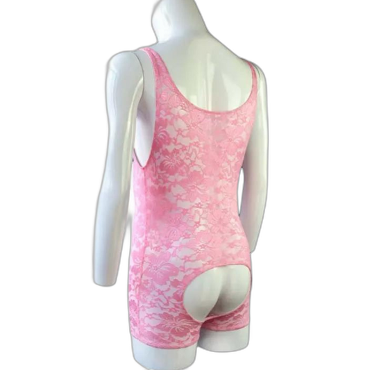 'Slutty Siren' Femme Mesh Lingerie Bodysuit