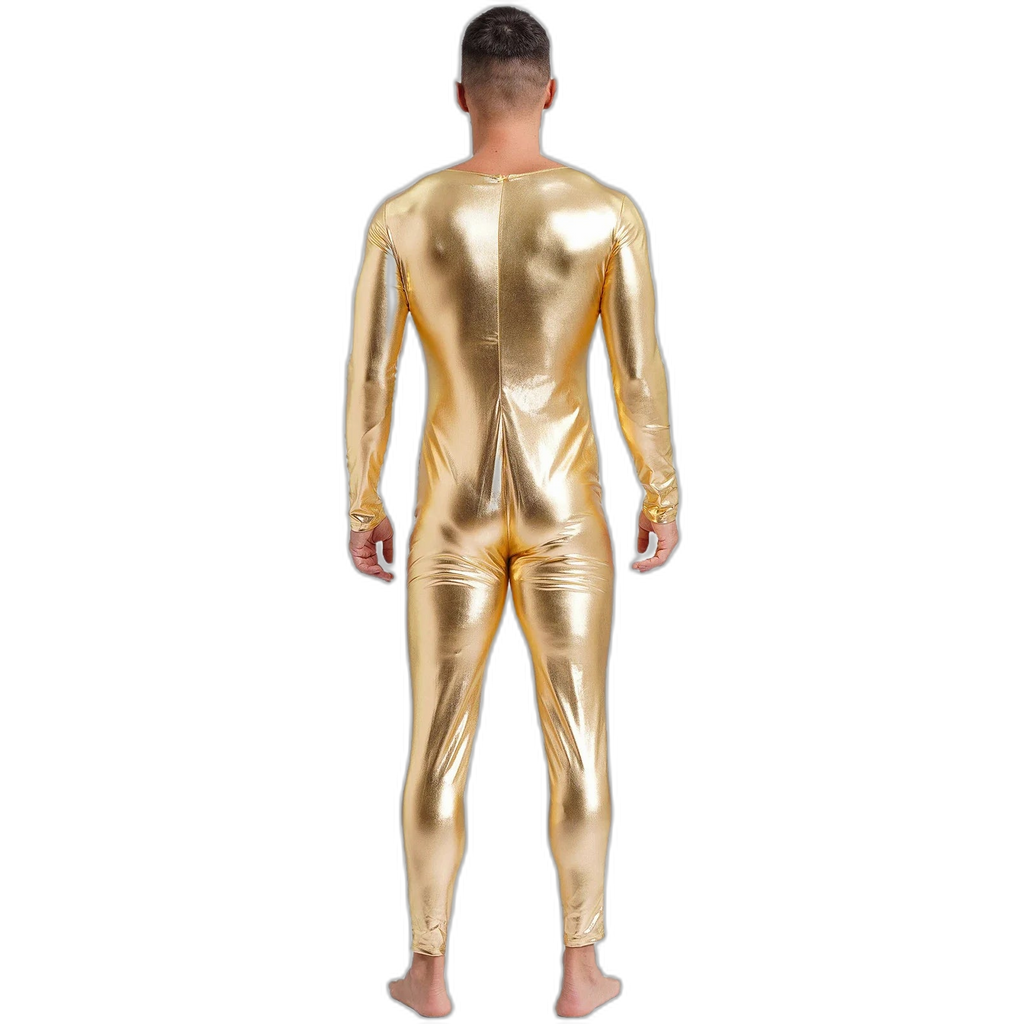 Galactic Vogue Metallic Bodysuit