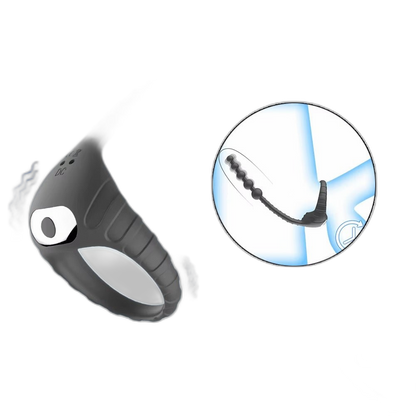 Dual Stimulation Cock Ring & Anal Beads