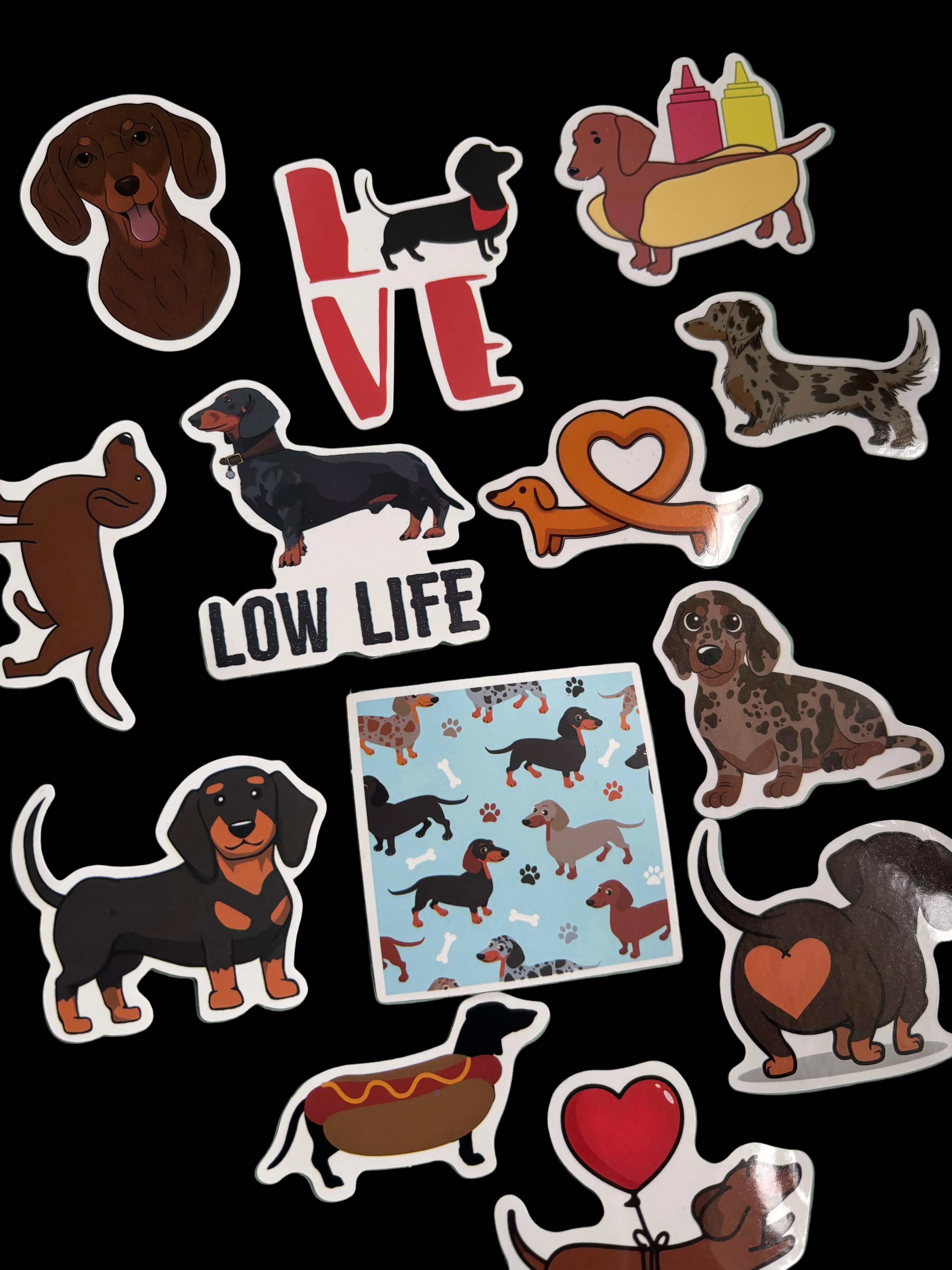 Dachshund Stickers 20 Pack
