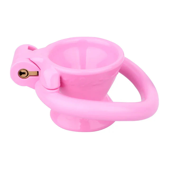3D Printed Resin Hourglass Male Chastity Cage