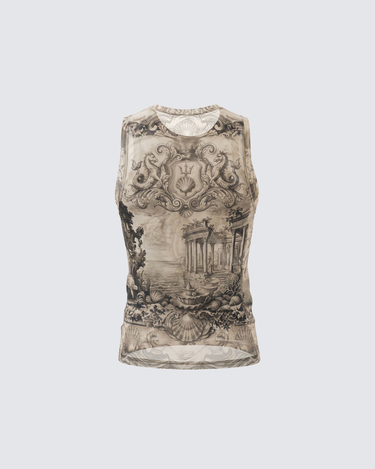 BARREN Series | Apocalyptic Pilgrimage Printed Tank