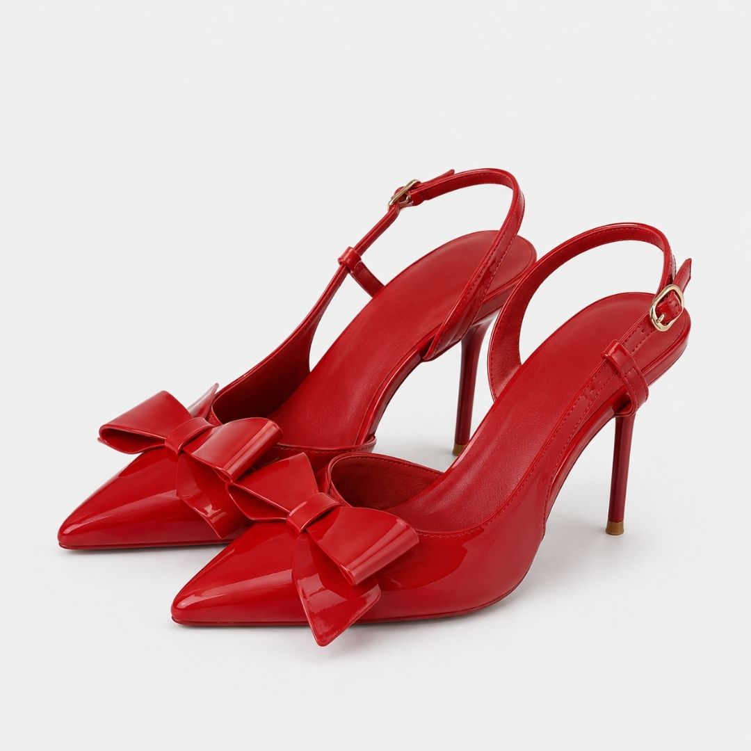 Coquette Ribbon Heels