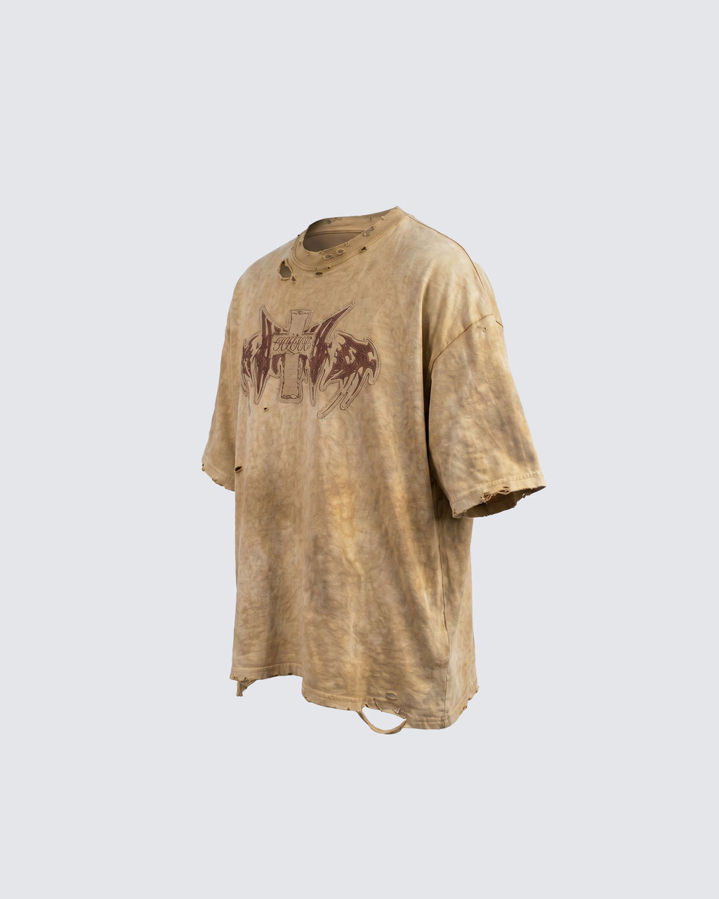 BARREN Series | Apocalyptic Pilgrimage Cross Wing Tee