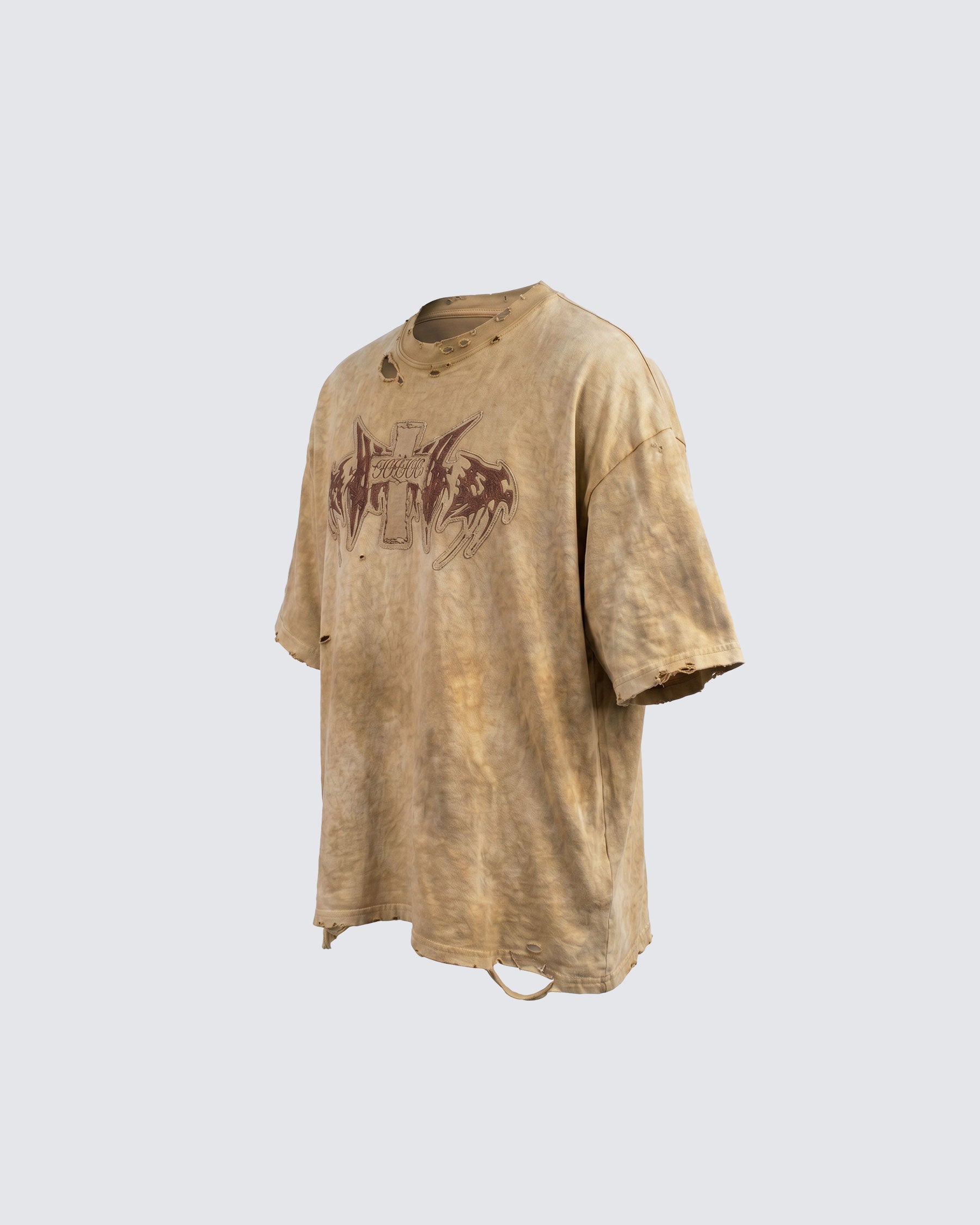 BARREN Series | Apocalyptic Pilgrimage Cross Wing Tee