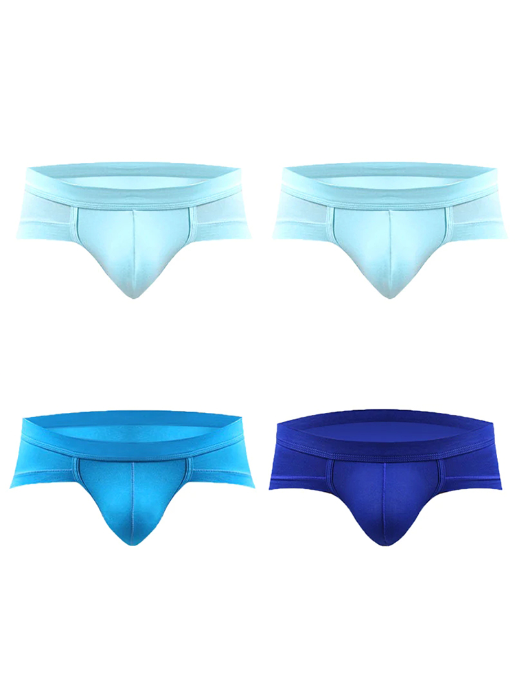 4 Pack Modal Soft Breathable Support Pouch Underwear
