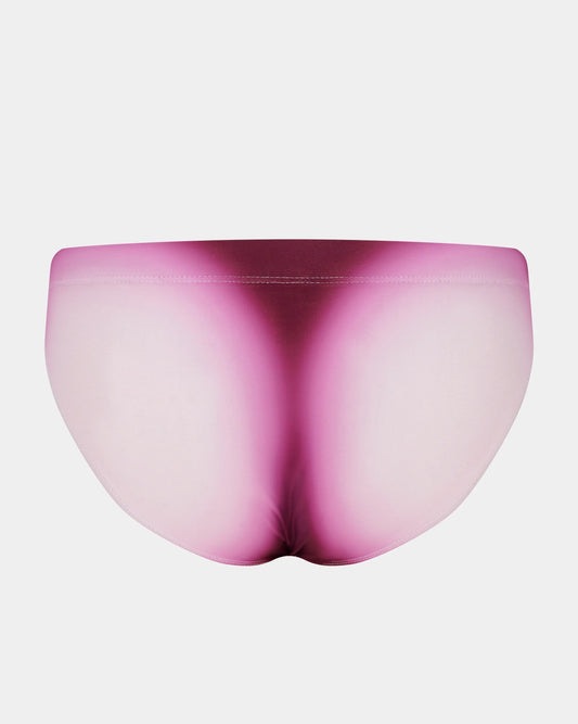 Gradient Razor Swim Brief - Pink