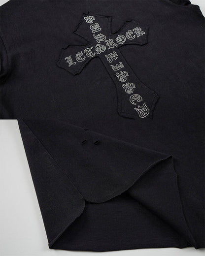 Dark Gothic Cross Sleeveless Streetwear Vest