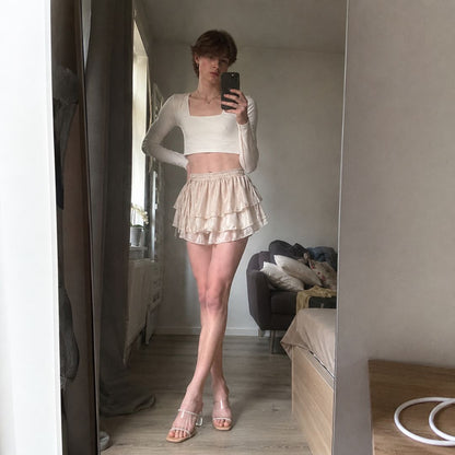 Crystal Veil Clear Heels