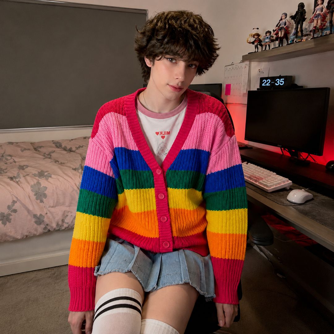Rainbow Dream Cardigan