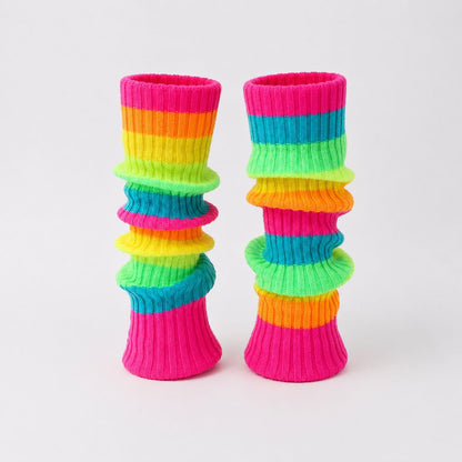Rainbow Dream Leg Warmers