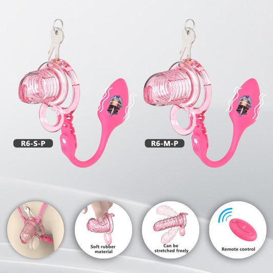 Transparent Flexible Chastity Cage with Stretchable Design （R6）
