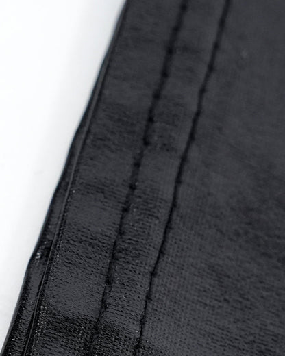 Matte Coated Racerback Cropped New Tank Top