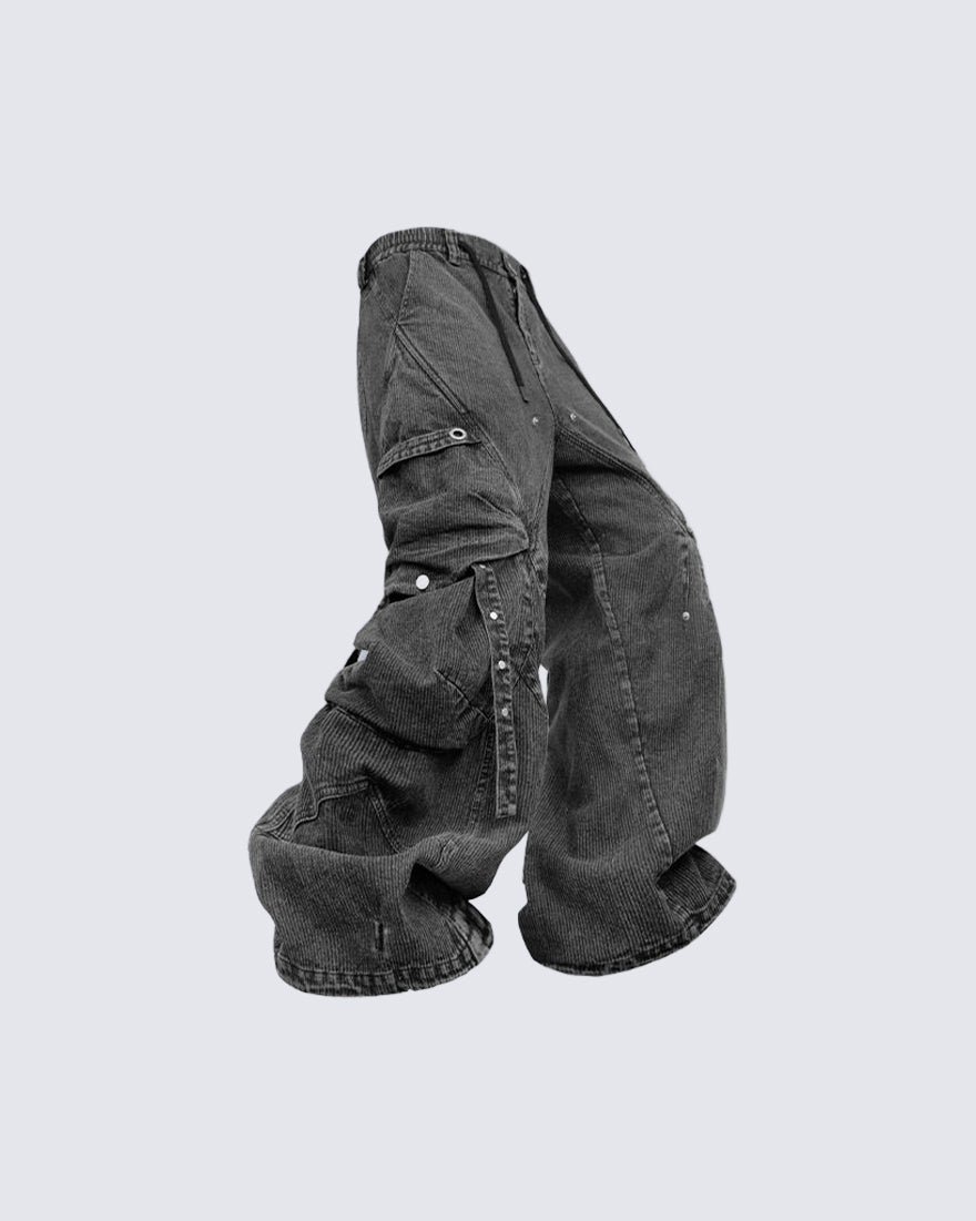 KIIKIO Baggy Cargo Jeans